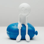 Kaï, Content with Blue Heart 7/36, 2024