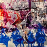 Cédric Bouteiller, Triptyque Song of Love, 2021