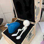 Kaï, Content with Blue Heart 7/36, 2024