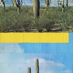 Peter Wegner, Yellow Divided by Cactus, 2026