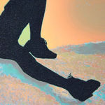 John Brinton Hogan, Hiker Amidst Boulders, Joshua Tree NP, October 2022, 2023