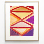 Joanna Pousette-Dart, Untitled (Red, Yellow, Black, Blue), 2022