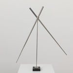 George Rickey, Unstable Squares Diagonal Wall, 1981