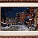 Horace Champagne, The Old Post Office Clock