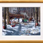 Horace Champagne, The Old Post Office Clock