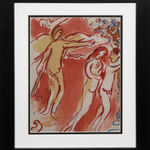 Marc Chagall, Adam et Éve chasses du Paradis Terrestre, 1960