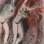 Marc Chagall, The Garden of Eden , 1960