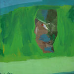 Janet Lippincott, Untitled (Green and Blue Landscape), n.d.