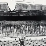 Janet Lippincott, Untitled (Black Abstract), n.d.