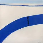 Janet Lippincott, Untitled (Blue Swash), n.d.