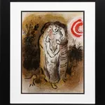 Marc Chagall, Noémi et ses Belles-Filles (Naomi and Her Daughters-In Law), 1960