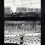 Janet Lippincott, Untitled (Black Abstract), n.d.