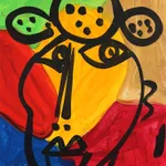 Peter Keil, Untitled (Abstract Face), n.d.