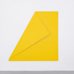 Sébastien de Ganay, White Folded Flat Hat 03, 2016