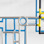 Sébastien de Ganay, White Folded Flat Hat 03, 2016