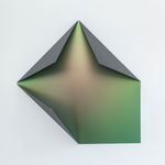 Sébastien de Ganay, White Folded Flat Hat 03, 2016