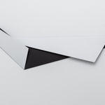 Sébastien de Ganay, White Folded Flat Hat 03, 2016