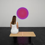 James Turrell, Ahku (The Circular Glass Series), 2020