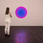James Turrell, Ahku (The Circular Glass Series), 2020