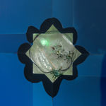 Haroon Mirza, Illuminated Revelations in a Cave (Solar Cell Circuit Composition 29), 2023