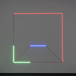 Haroon Mirza, Illuminated Revelations in a Cave (Solar Cell Circuit Composition 29), 2023