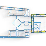 Sébastien de Ganay, White Folded Flat Hat 03, 2016