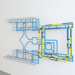 Sébastien de Ganay, White Folded Flat Hat 03, 2016