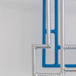 Sébastien de Ganay, White Folded Flat Hat 03, 2016