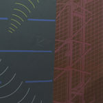 Keith Sonnier, Video Still Screen IV, 1973