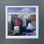 Carolyn Rockwood, Sea Table with Shell and Boat