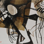 Dia al-Azzawi, Takween Islami (Islamic Composition), 1965