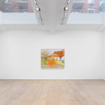 WOLF KAHN, Small Orange Spot, 2015