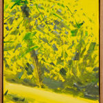 Alex Katz Study for Tree 1 and 2 (2); Study for Tree 1 and 2 (3), 2023