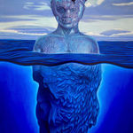 Kajahl, Iceberg Entity II (Glacial Fracture Head), 2022