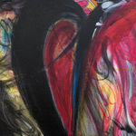 Shinique Smith, His last breath became a storm, 2022