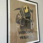 Banksy, "Refugee Rat / Saint Rat "- Paris" (not for sale), 2018