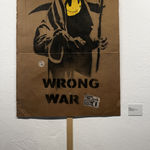 Banksy, "Refugee Rat / Saint Rat "- Paris" (not for sale), 2018