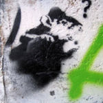 Banksy, Two Rats With Saw, 2003