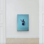 Banksy, "Refugee Rat / Saint Rat "- Paris" (not for sale), 2018