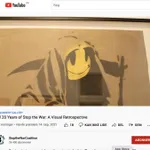 Banksy, "Refugee Rat / Saint Rat "- Paris" (not for sale), 2018