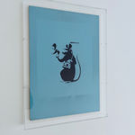 Banksy, "Refugee Rat / Saint Rat "- Paris" (not for sale), 2018