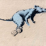 Banksy, Two Rats With Saw, 2003