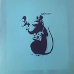 Banksy, "Refugee Rat / Saint Rat "- Paris" (not for sale), 2018