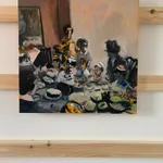 Norman Hyams, The artist in a house of ill repute, 2016