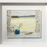 Stephanie Axtell, White Pansies, St Ives, 2026