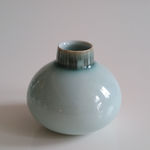 Chris Keenan, Tenmoku 'Cloud' Dishes with Red Dots, 2025