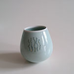 Chris Keenan, Tenmoku 'Cloud' Dishes with Red Dots, 2025