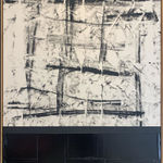 Søren Sejr, Composition black / Window tracks / Heavy gloss gel bottom, 2022