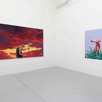 Michael Kvium, Interrupted Skypiece II, 2012