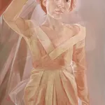 Natasha Walsh, Within the Studio (self-portrait), 2017